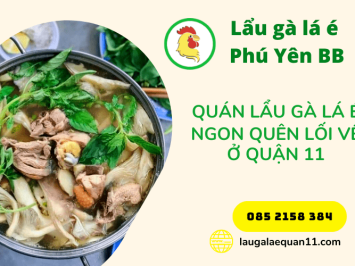 Quán lẩu gà lá é ngon quên lối về ở quận 11 mà bạn nhất định phải thử