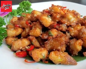 SỤN GÀ CHIÊN NƯỚC MẮM